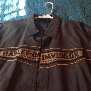 Harley Davidson Button Shirt